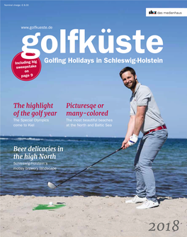 Golfing Holidays in Schleswig-Holstein Sweepstake on Page 9