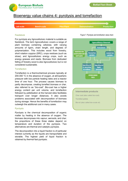 Pyrolysis and Torrefaction