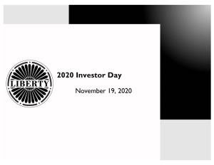 2020 Investor Day