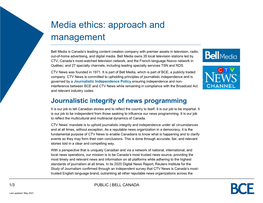 Media Ethics: Approach and Management