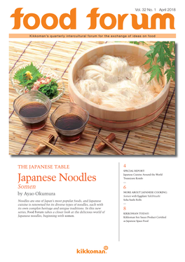 Japanese Noodles