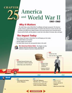 Chapter 25: America and World War II, 1941-1945