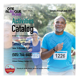 2019 Senior Activities Catalog
