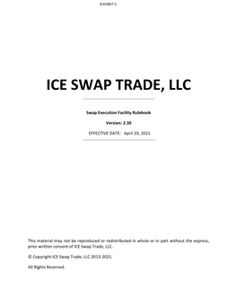 Ice Swap Trade, Llc