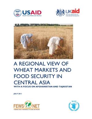 A Regional View of Wheat Markets and Food Security In