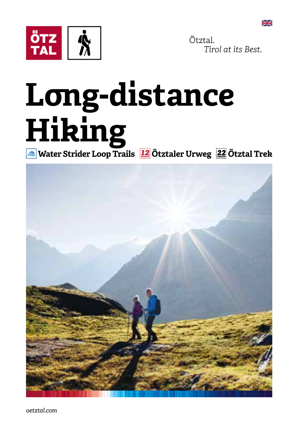 Long-Distance Hiking Water Strider Loop Trails Ötztaler Urweg Ötztal Trek