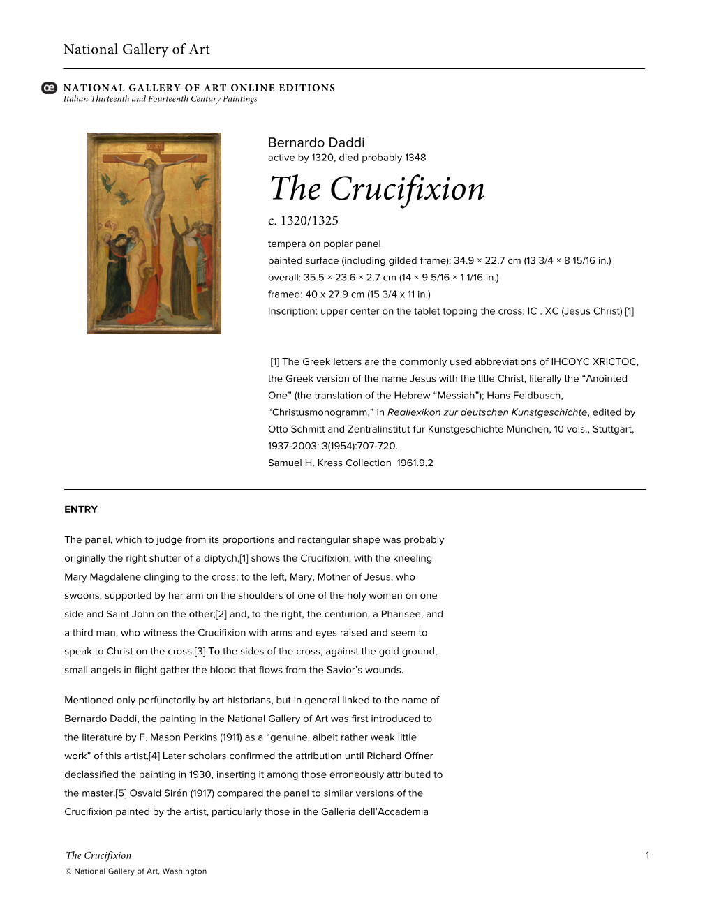 The Crucifixion C