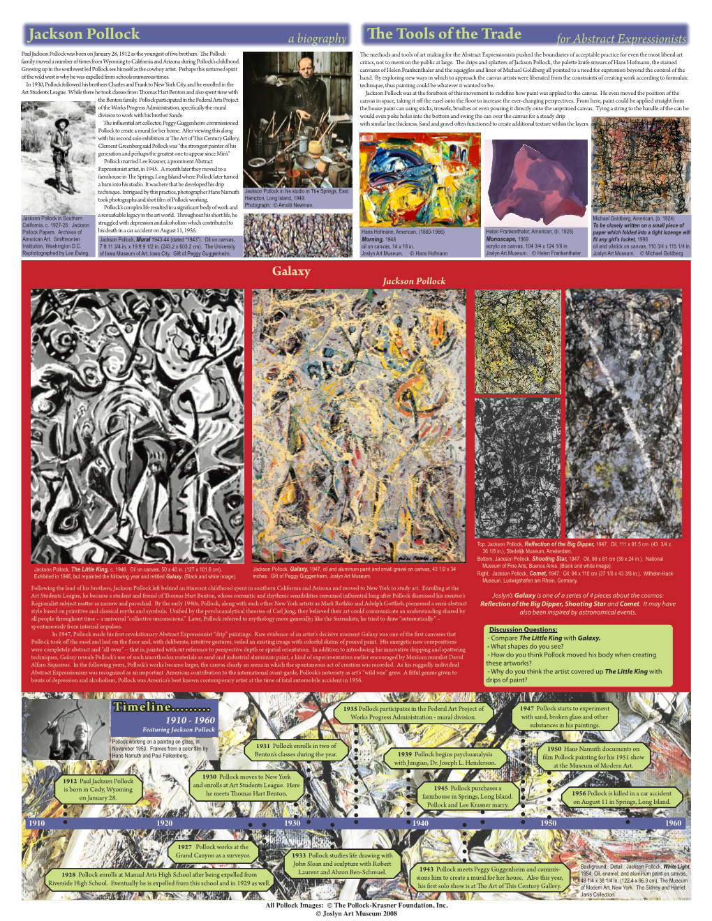 Jackson Pollock the Tools of the Trade for Abstract Expressionists