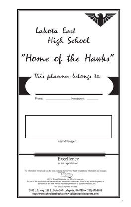 "Home of the Hawks"