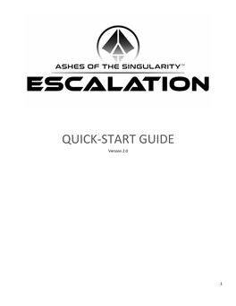 QUICK-START GUIDE Version 2.0