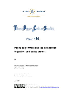 Paper Police Punishment and the Infrapolitics of (Online)