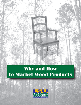 Why and How to Market Wood Products