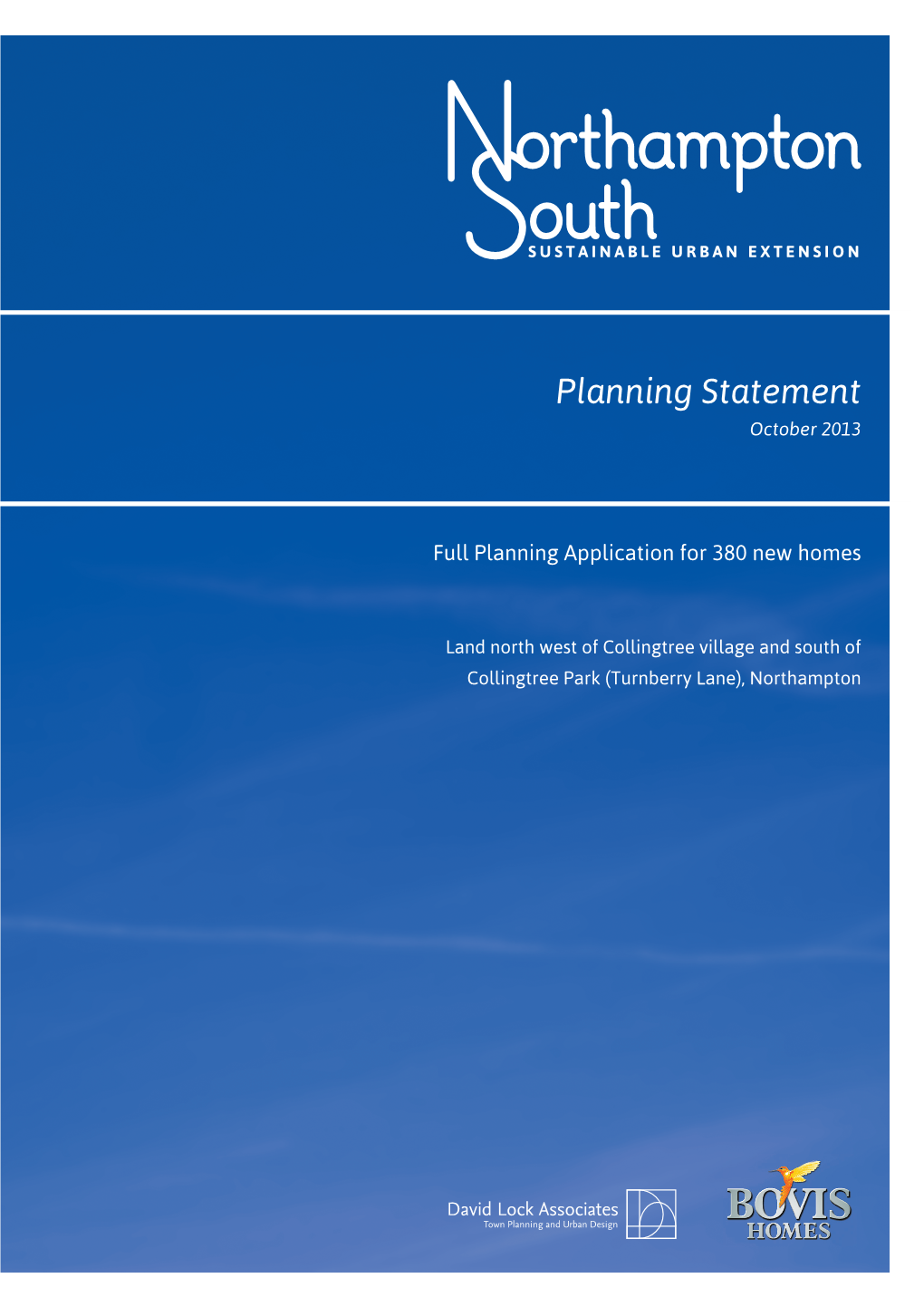 Planning Statement October 2013