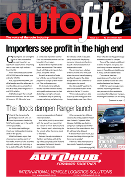 Importers See Profit in the High End