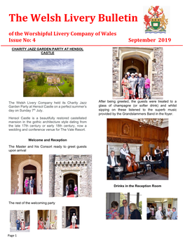 The Welsh Livery Bulletin