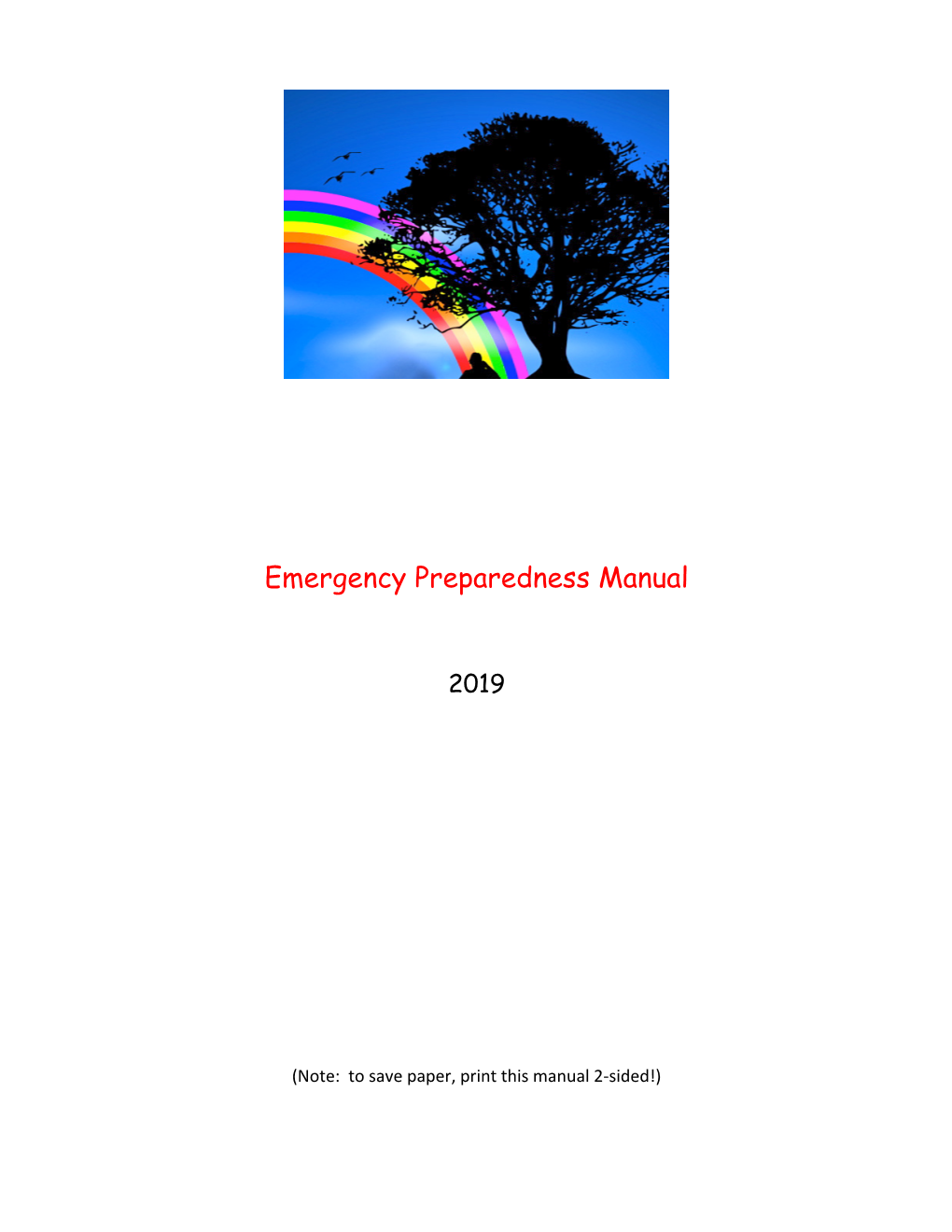 Emergency Preparedness Manual