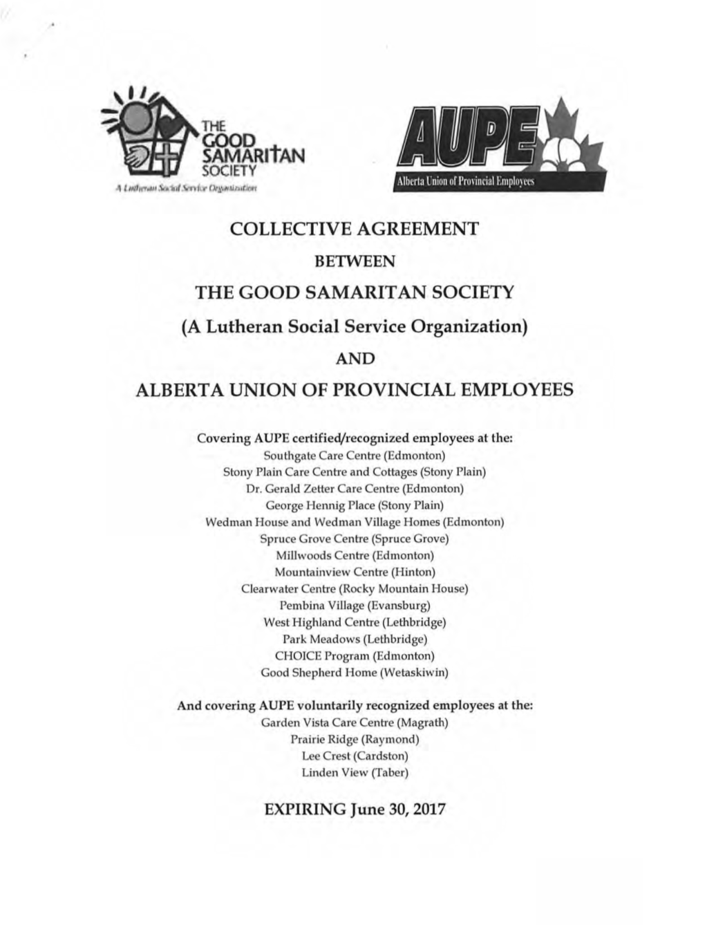 Download the LOCAL 042 Collective Agreement