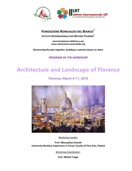 Architecture and Landscape of Florence