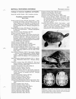 EMYDIDAE P Catalogue of American Amphibians and Reptiles