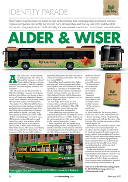 See Our Alder Valley Bus Feature in Buses