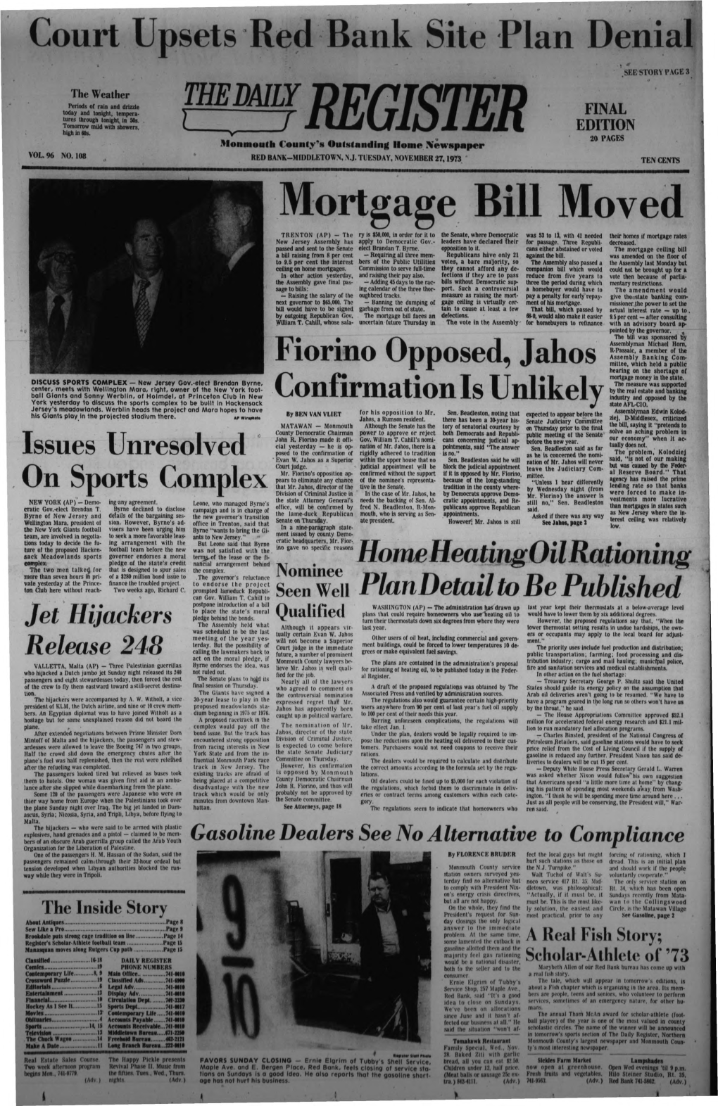 Mortgage Bill Moved