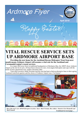 Vital Rescue Service Sets up Ardmore Airport Base