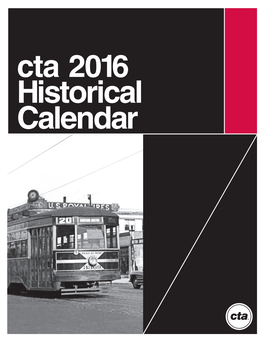 Cta 2016 Historical Calendar Cta 2016 January