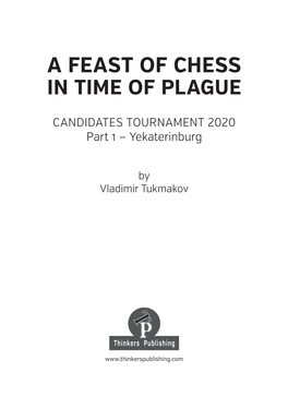 A Feast of Chess in Time of Plague – Candidates Tournament 2020