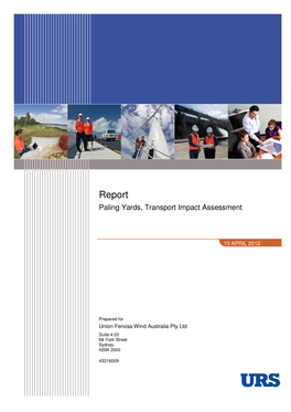 Report Paling Yards, Transport Impact Assessment