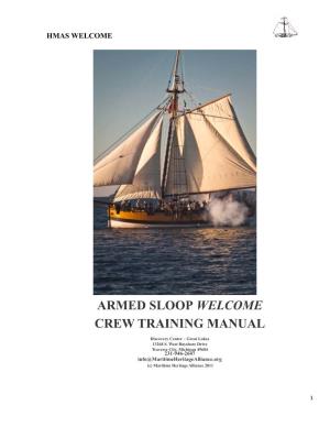 Armed Sloop Welcome Crew Training Manual