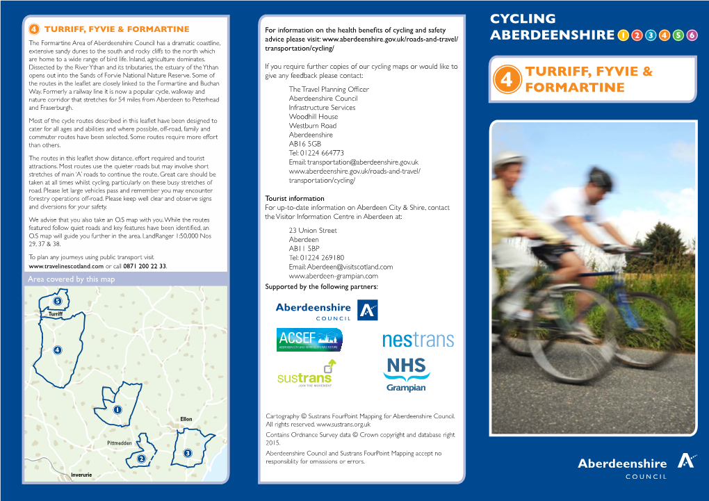 Turriff, Fyvie and Formartine Cycling Routes