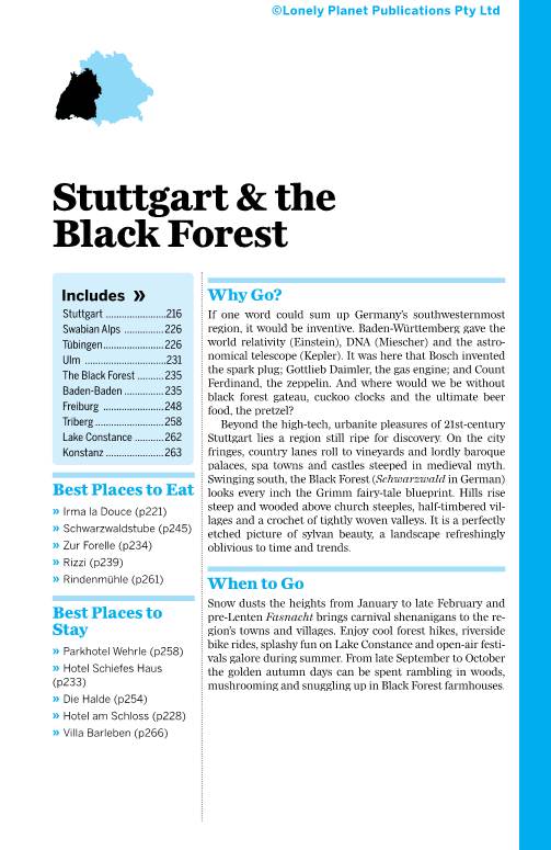 Stuttgart & the Black Forest