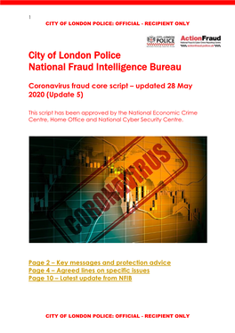 City of London Police National Fraud Intelligence Bureau