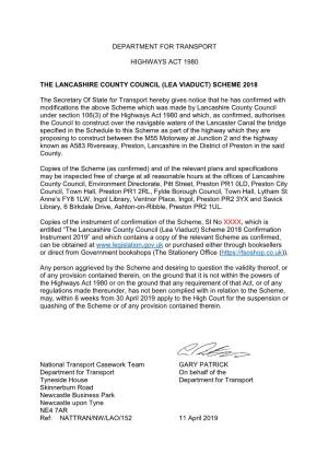 Confirmation Notice Lea Viaduct.Pdf