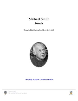 Michael Smith Fonds