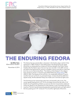 The Enduring Fedora