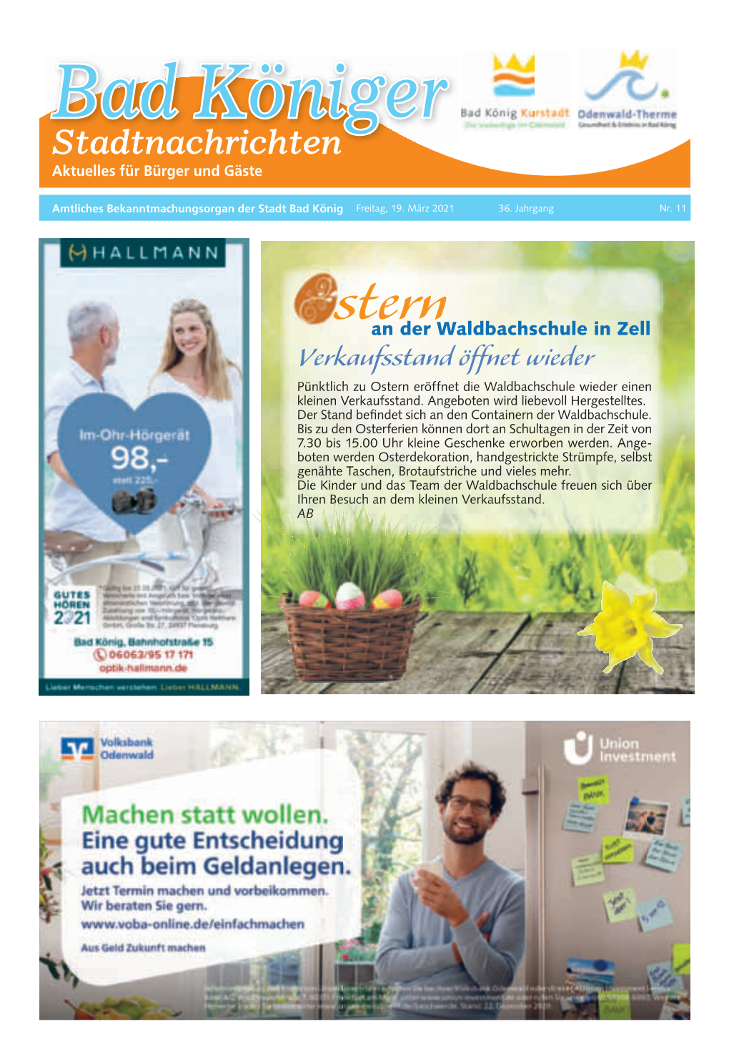 Bad Königer Stadtnachrichten Und Badeblatt 2021-11