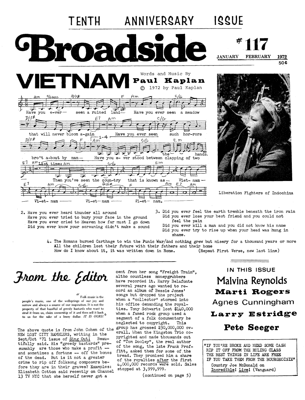 VIETNAM © 1972 by Paul Kaplan
