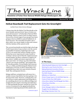 Hellcat Boardwalk Trail Replacement Gets the Greenlight! by Matt Poole, Visitor Services Manager
