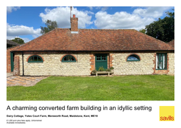 A Charming Converted Farm Building in an Idyllic Setting