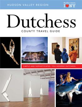 County Travel Guide Hudson Valley Region