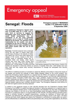 Senegal: Floods