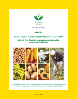 ISAAA Briefs Brief 53 Global Status of Commercialized Biotech/GM Crops