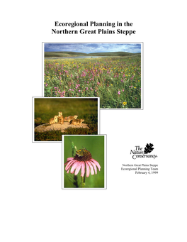 Ecoregional Planning in the Northern Great Plains Steppe