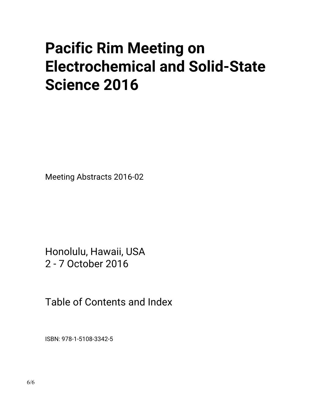 Pacific Rim Meeting on Electrochemical and Solid-State