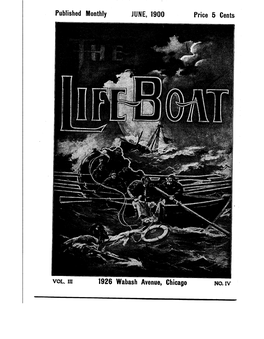 The Life Boat for 1900