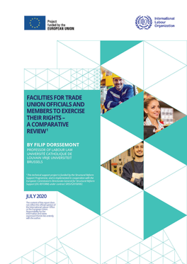 Facilities for Trade Union Officials and Members to Exercise Their Rights – a Comparative Review 02 03