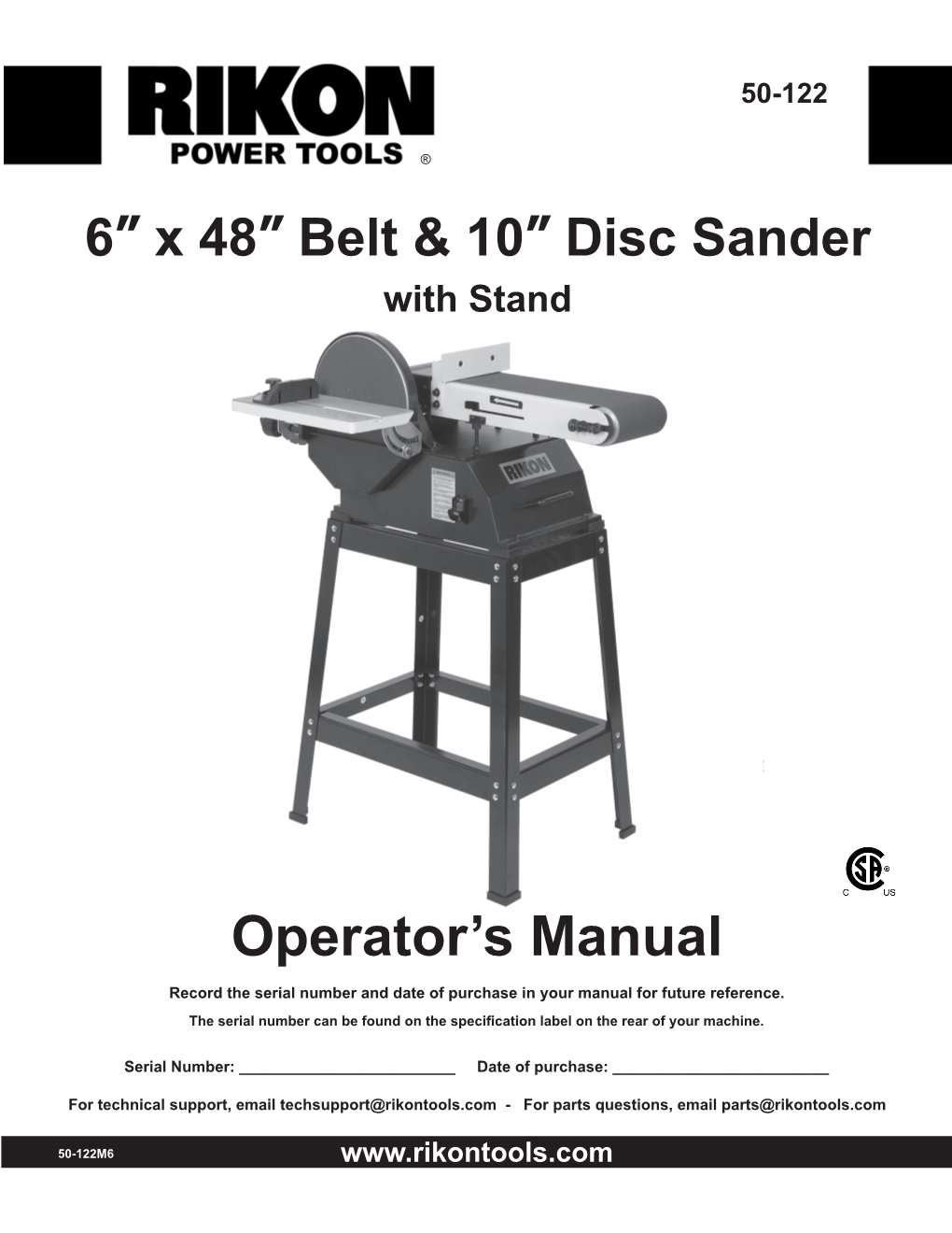 Operator's Manual