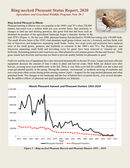 Pheasant Status Report 2020