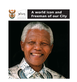 Mandela Tribute Booklet